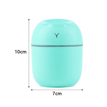 Multifunctional Mini Silent Humidifier Air Purifier for Home and Car Use