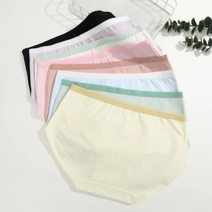 Seamless Cotton Panties 3 Piece Set for Women