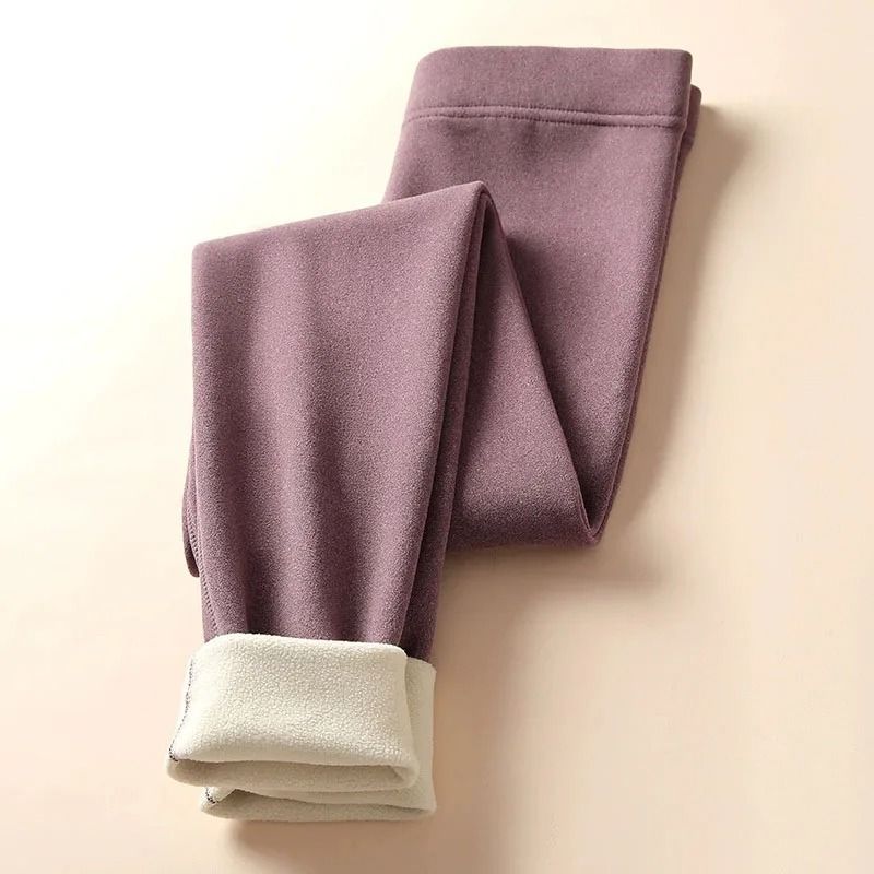 Women High Waist Fleece Lined Leggings