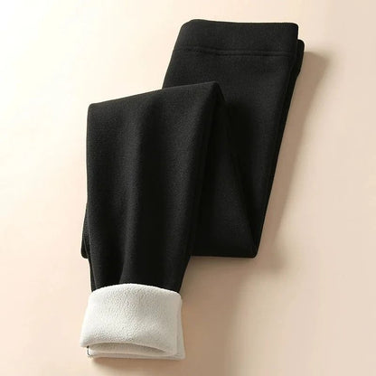 Women High Waist Fleece Lined Leggings