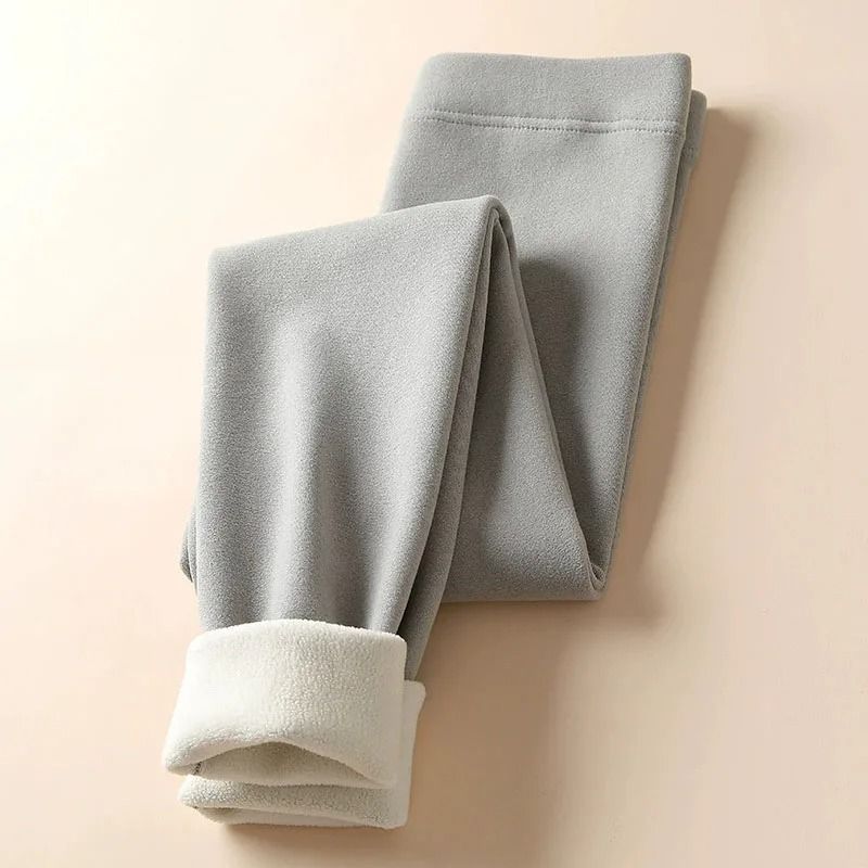 Women High Waist Fleece Lined Leggings