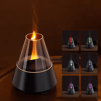 USB Essential Oil Diffuser and Air Humidifier with Colorful Lamp Aromatherapy Spray