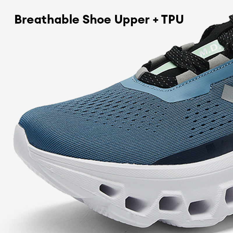 Lightweight Mens Cushioning Running Shoes, Non-Slip Athletic Casual Sneakers for Sports, Outdoor Travel, and Walking