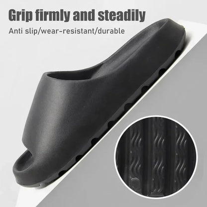EVA Soft Thick Soled Womens Slippers & Men's Yeezys Slides, Summer Fashion Sandals for Beach, Home & Casual Wear