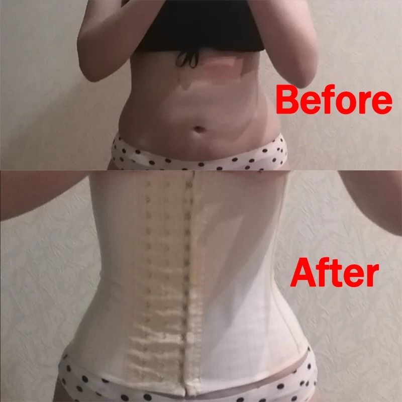 Long Torso Latex Waist Trainer Shapewear