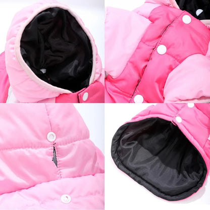 Cozy Fleece Dog Jacket for Small Pets
