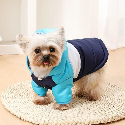 Cozy Fleece Dog Jacket for Small Pets