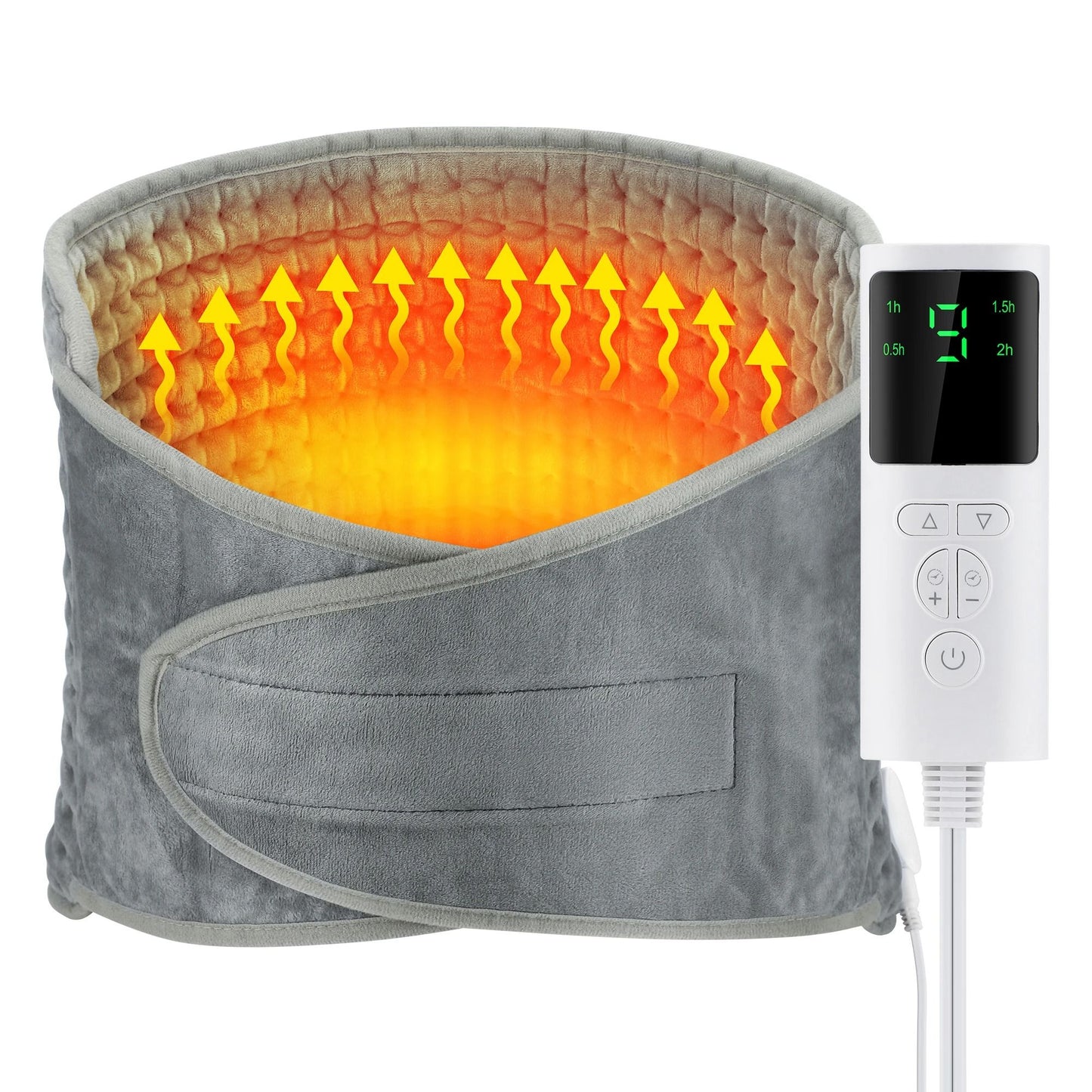 Multifunctional Electric Heating Pad Belt for Back, Waist, and Body Relief