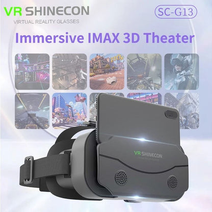 3D VR Headset for Smartphones Virtual Reality Glasses for Gaming & Movies