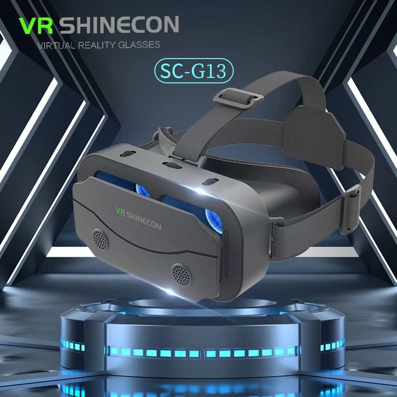 3D VR Headset for Smartphones Virtual Reality Glasses for Gaming & Movies