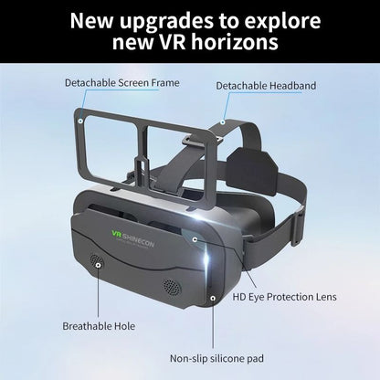 3D VR Headset for Smartphones Virtual Reality Glasses for Gaming & Movies