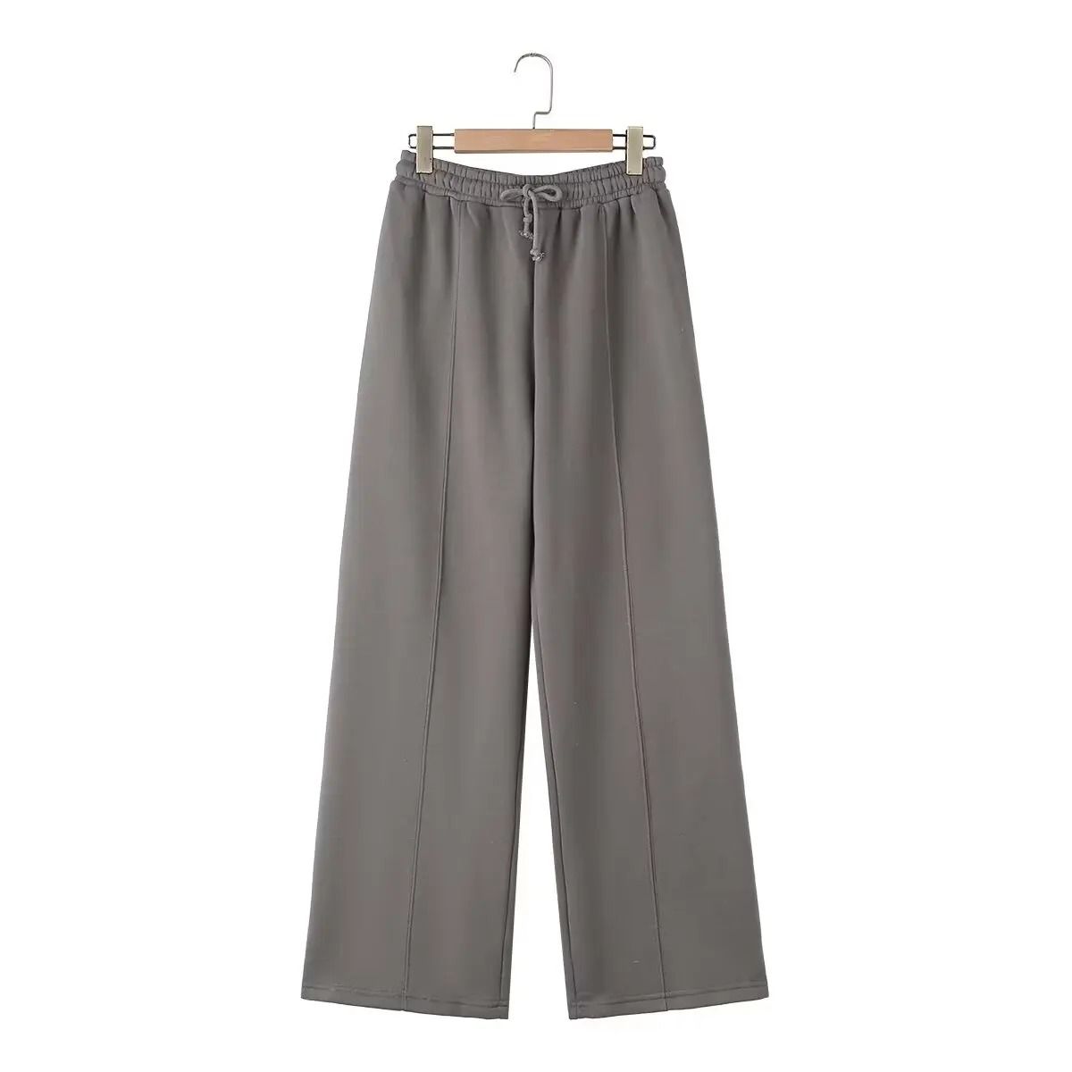 HH Women Two Piece Retro Zip Bomber Jacket and Wide Leg Pants Set