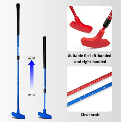 Mini Adjustable Golf Putter Two Way for Men Women and Kids