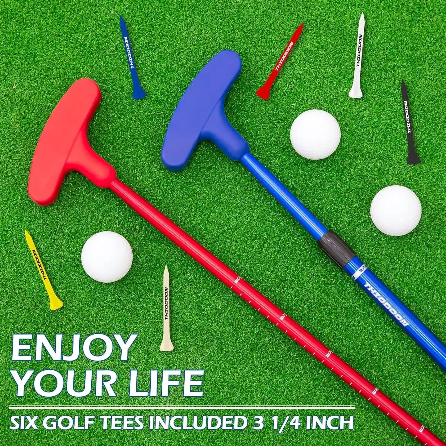 Mini Adjustable Golf Putter Two Way for Men Women and Kids