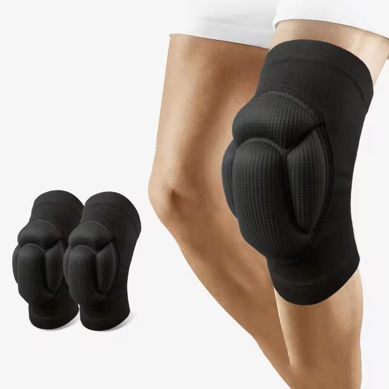 Thickened Sports Knee Pads – Non-Slip Fitness & Basketball Knee Support Brace for Men and Women