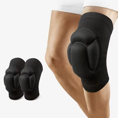 Thickened Sports Knee Pads – Non-Slip Fitness & Basketball Knee Support Brace for Men and Women