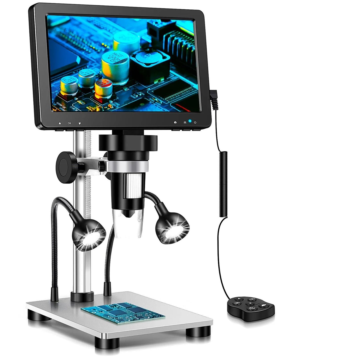 Digital Microscope 1200x Magnification with HD USB and LED Lights