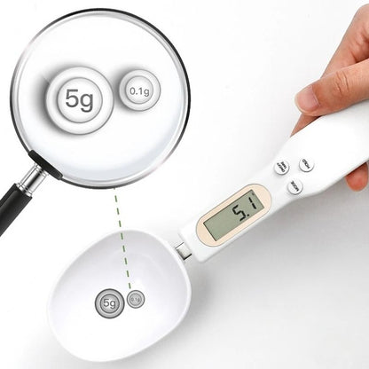 Digital Weighing Spoon Scale with LCD Display – Precision Kitchen Measuring Tool for Coffee, Baking and Cooking