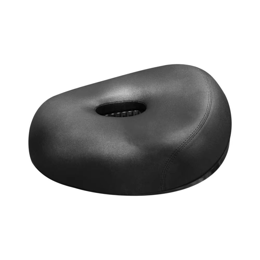ComfortRide Soft Bike Seat – Wide Mountain Bike Saddle with Four-Corner Spring Suspension & Breathable Cushion
