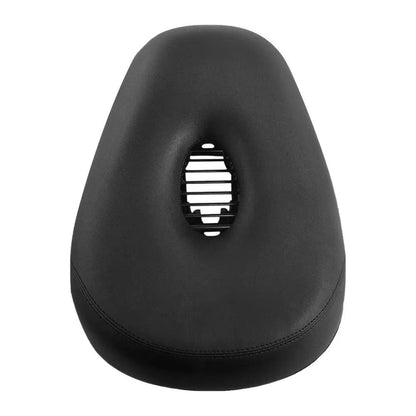 ComfortRide Soft Bike Seat – Wide Mountain Bike Saddle with Four-Corner Spring Suspension & Breathable Cushion