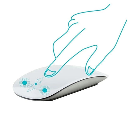 Wireless Bluetooth Magic Computer Mouse Dual Mode Silent Rechargeable Touch Slim Ergonomic Mouse