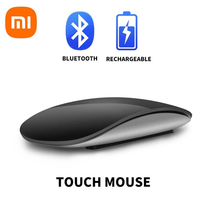 Wireless Bluetooth Magic Computer Mouse Dual Mode Silent Rechargeable Touch Slim Ergonomic Mouse