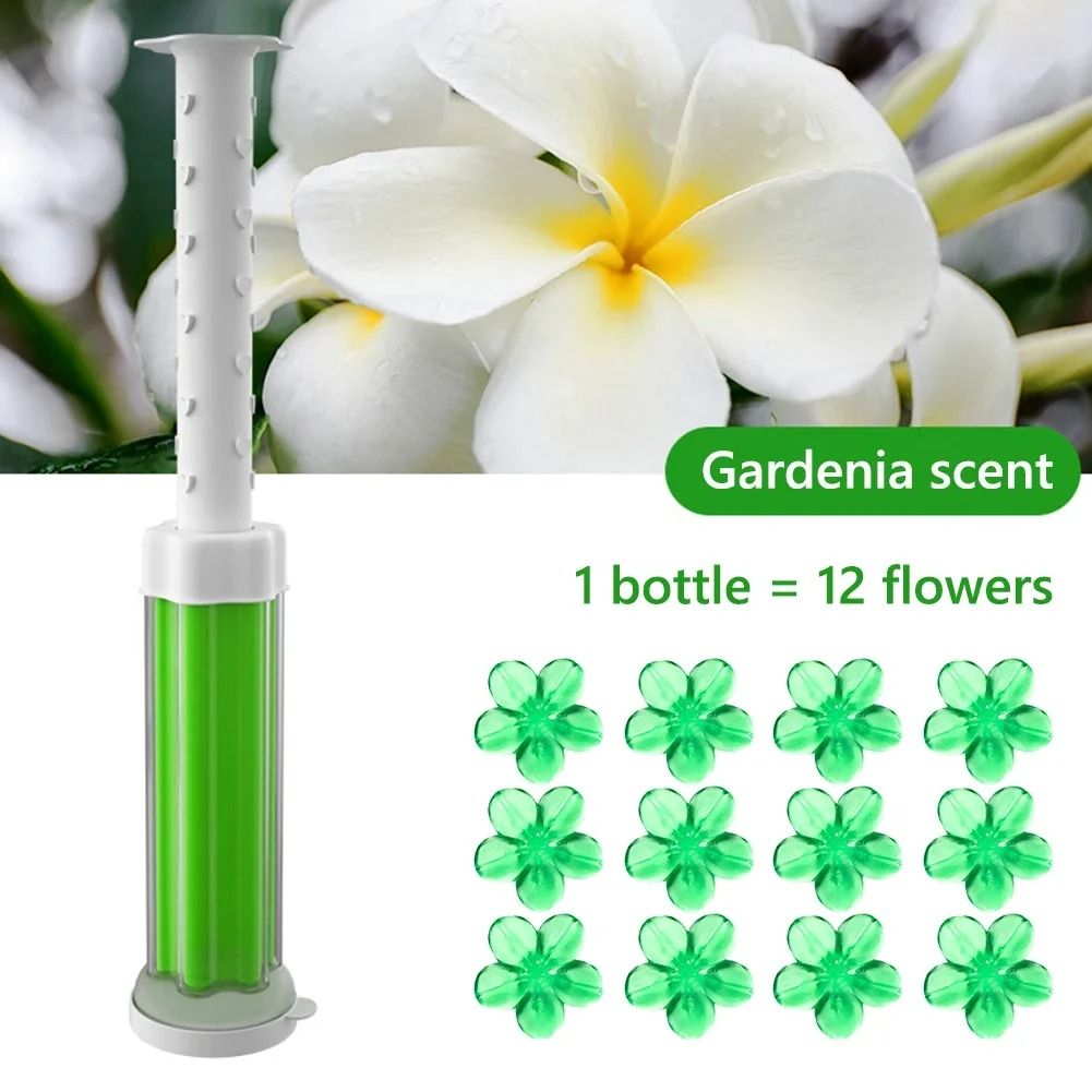 Toilet Cleaner Gel Odor Remover with Floral Scents Long-Lasting Aromatic Toilet Gel