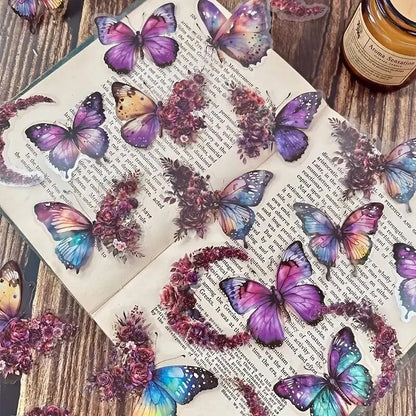 Butterfly Flower DIY Decorative Sticker Pack