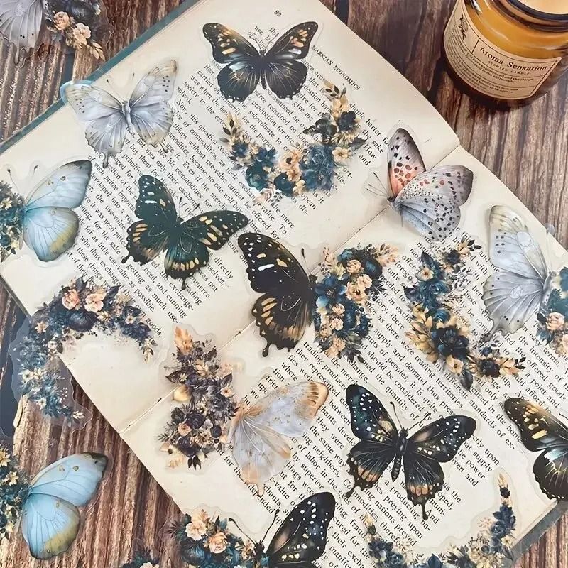 Butterfly Flower DIY Decorative Sticker Pack