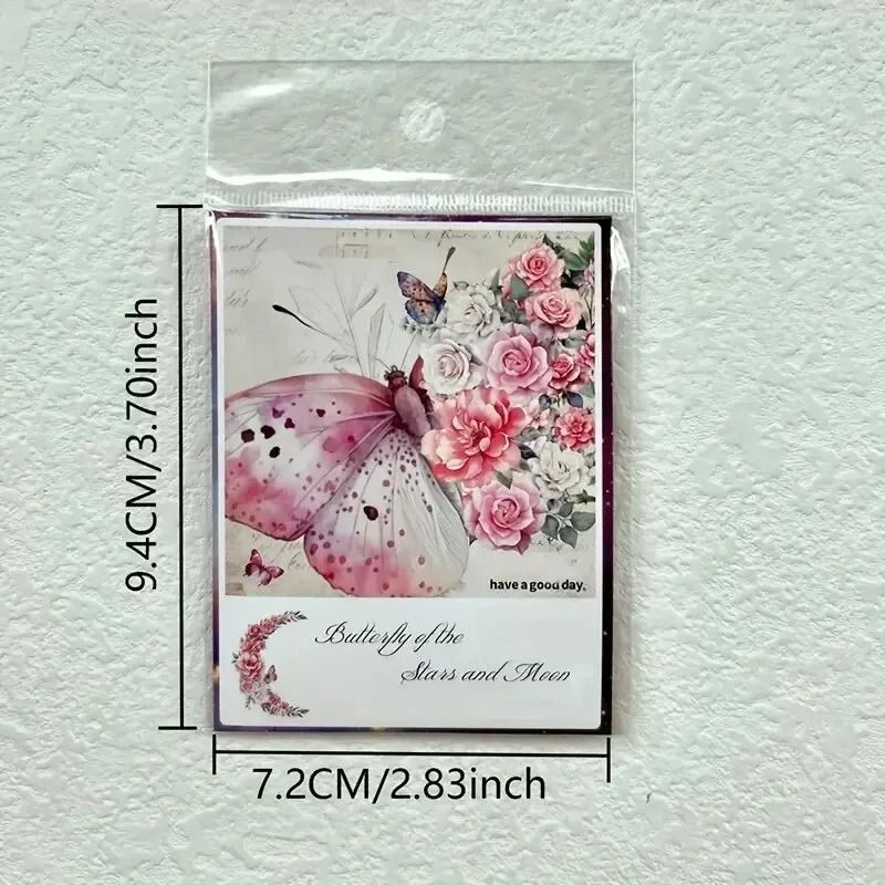 Butterfly Flower DIY Decorative Sticker Pack