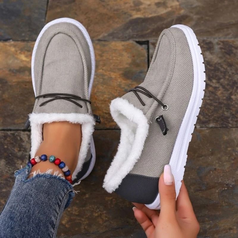 Womens Winter Snow Boots with Plush Lining and Thick Sole