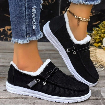 Womens Winter Snow Boots with Plush Lining and Thick Sole