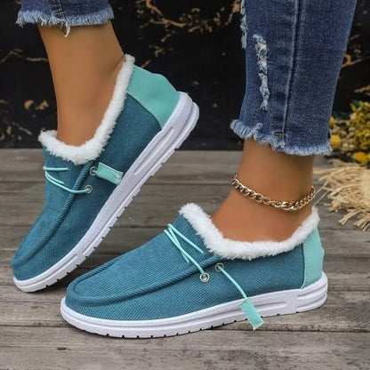 Womens Winter Snow Boots with Plush Lining and Thick Sole