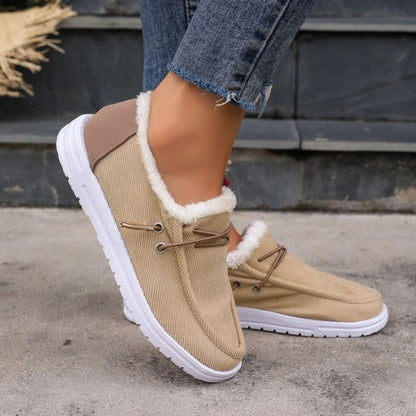 Womens Winter Snow Boots with Plush Lining and Thick Sole