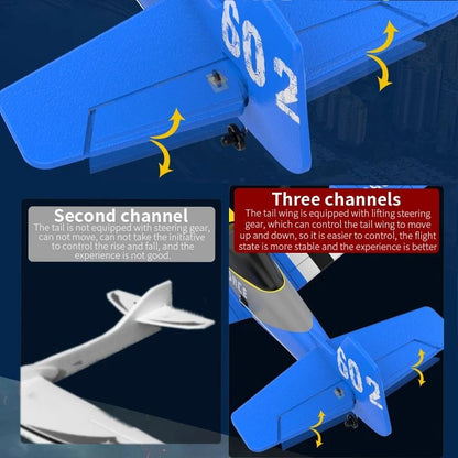 RC Plane KF602 Professional 24G Remote Control Foam Airplane Glider for Kids