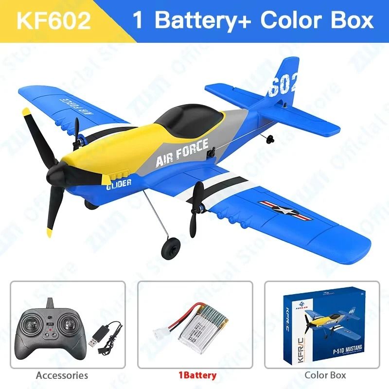 RC Plane KF602 Professional 24G Remote Control Foam Airplane Glider for Kids