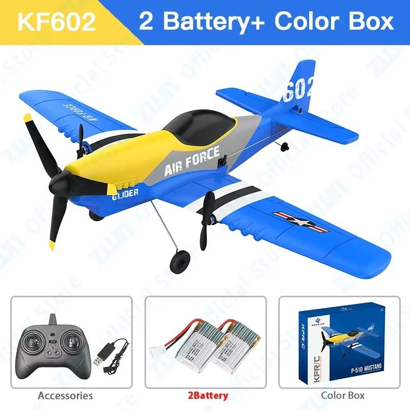 RC Plane KF602 Professional 24G Remote Control Foam Airplane Glider for Kids
