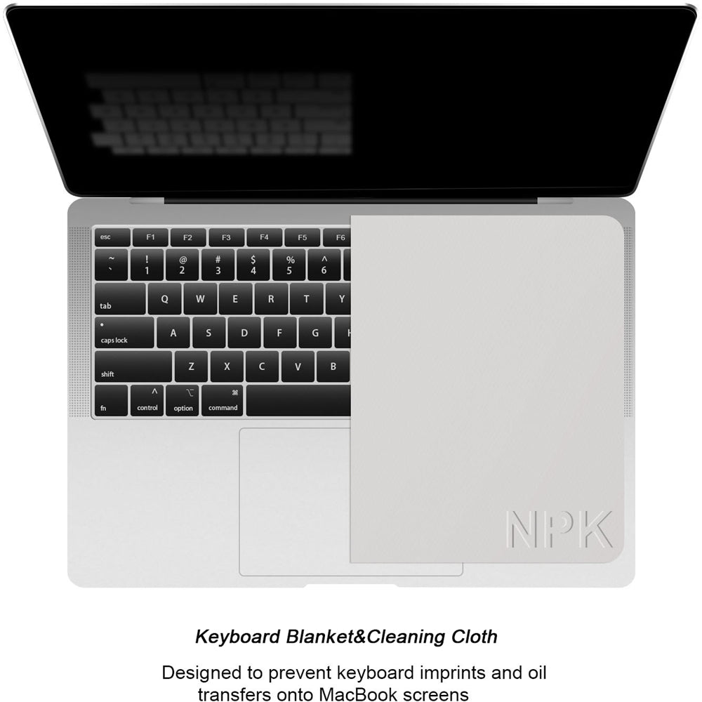 Microfiber Dustproof Protective Film, Notebook Palm Keyboard Blanket Cover, Laptop Screen Cleaning Cloth for MacBook Pro