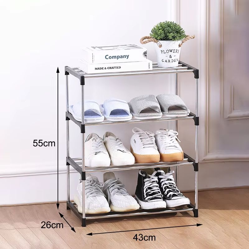 3/4 Tier Shoe Rack – Multi-Layer Space-Saving Storage Organizer for Household Use