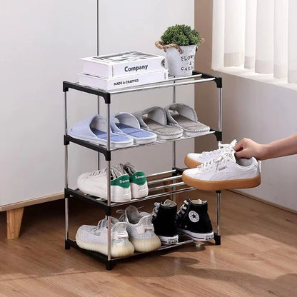 3/4 Tier Shoe Rack – Multi-Layer Space-Saving Storage Organizer for Household Use