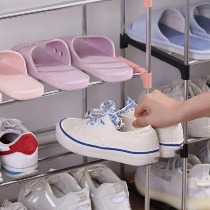 3/4 Tier Shoe Rack – Multi-Layer Space-Saving Storage Organizer for Household Use