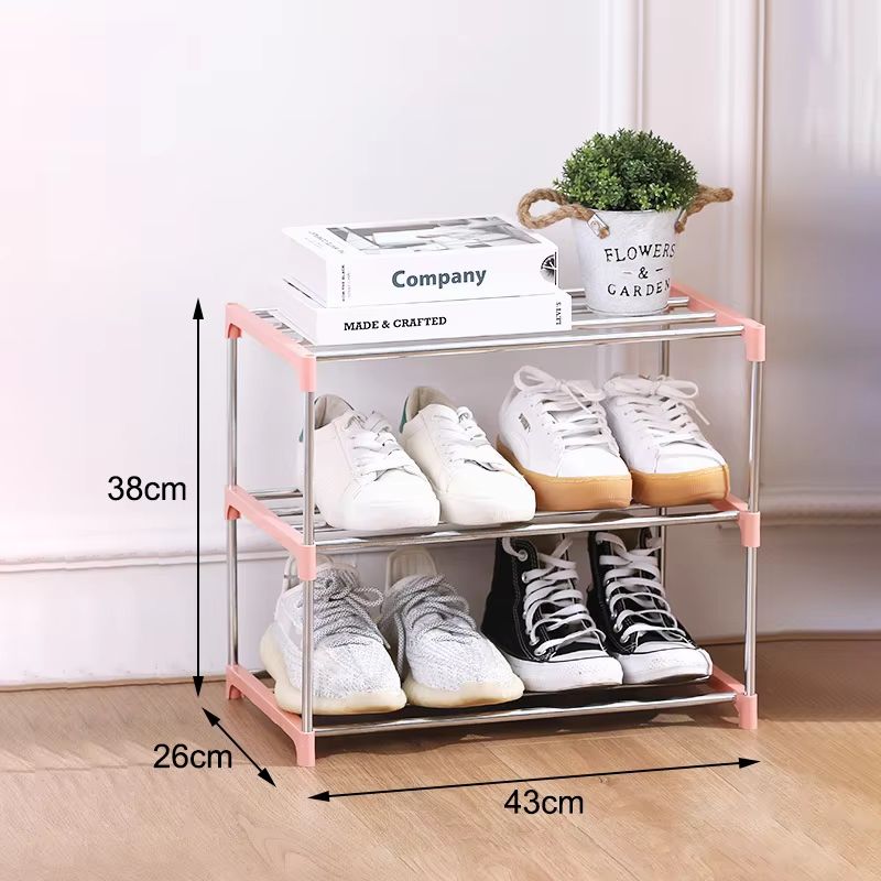 3/4 Tier Shoe Rack – Multi-Layer Space-Saving Storage Organizer for Household Use