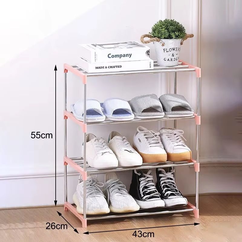 3/4 Tier Shoe Rack – Multi-Layer Space-Saving Storage Organizer for Household Use