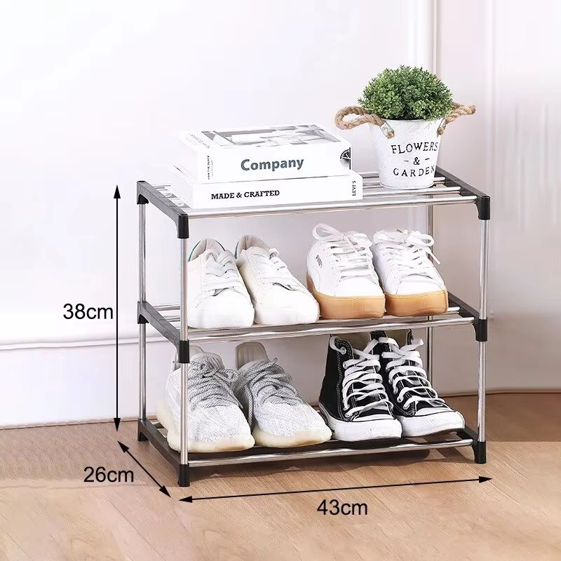 3/4 Tier Shoe Rack – Multi-Layer Space-Saving Storage Organizer for Household Use