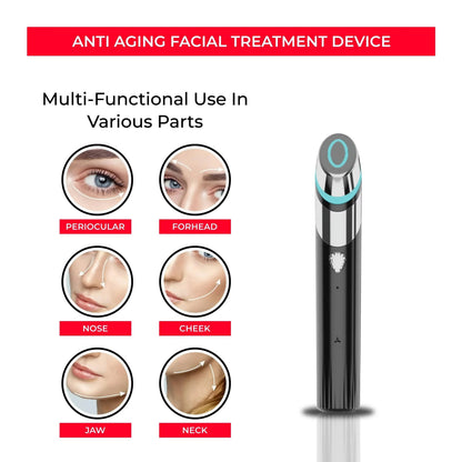 Smart Facial Beauty Device for Skin Care, Lifting, and Rejuvenation