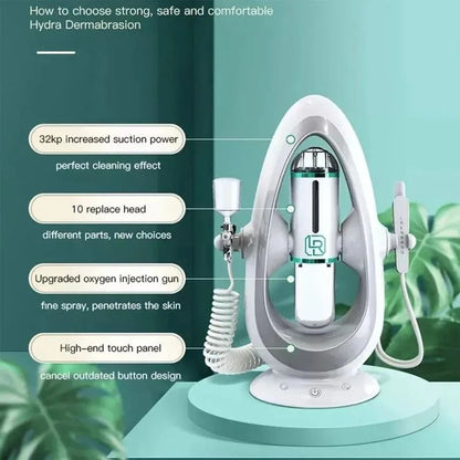 Professional Hydra Dermabrasion Aqua Facial Beauty Device