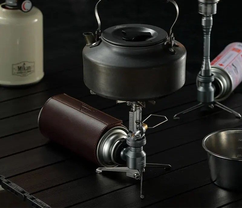 Portable Camping Gas Stove with Stable Flame Control