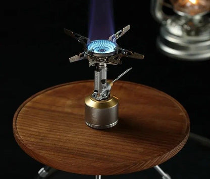 Portable Camping Gas Stove with Stable Flame Control