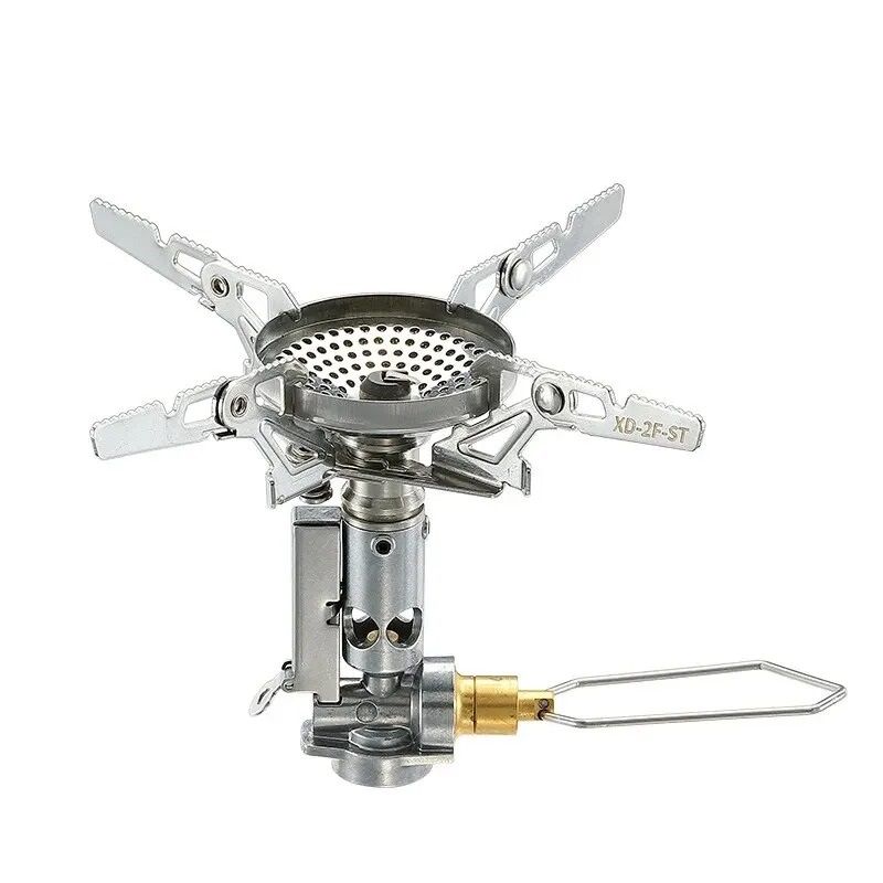 Portable Camping Gas Stove with Stable Flame Control