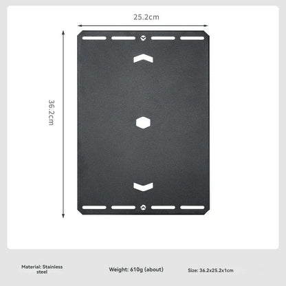 Camping Table Panel and Stove Cover Accessory